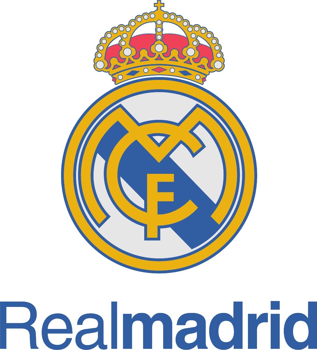 Vinilo Real  Madrid  Escudo  Futbol Mas De 1000 Dise os Pro 