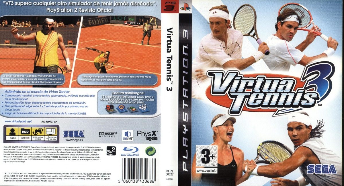 virtua tennis 3 vt3