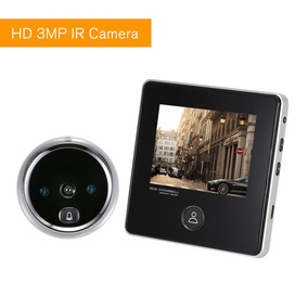 Para La Seguridad del Hogar Mirilla Digital Inal/ámbrica Door Viewer con 3.5in HD Pantalla LCD C/ámara Digital /ángulo Amplio de 120/°