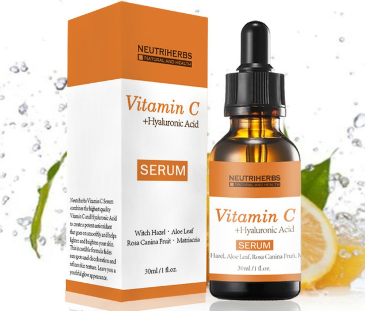 Vitamina C + Acido Hialuronico Neutriherbs Colageno 30ml R$ 139,90 em Mercado Livre Conforama Aparador Atlanta ~ Vitamina C + Acido Hialuronico Neutriherbs Colageno 30ml R$ 139,90 em Mercado Livre