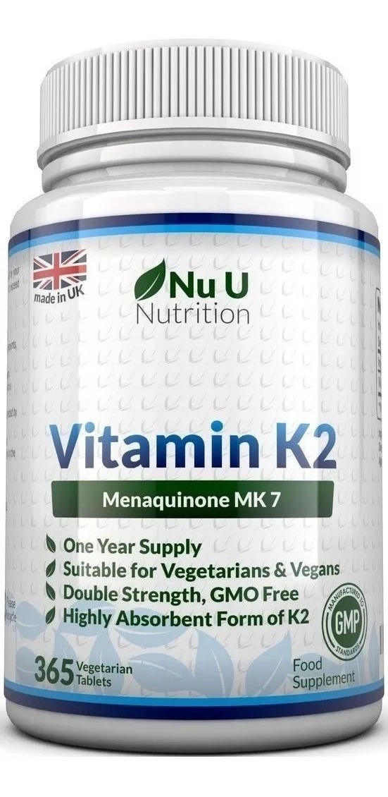 Vitamina K2 Mk7 200mcg 365 Tablets 1 Año La Mejor Compara 777700