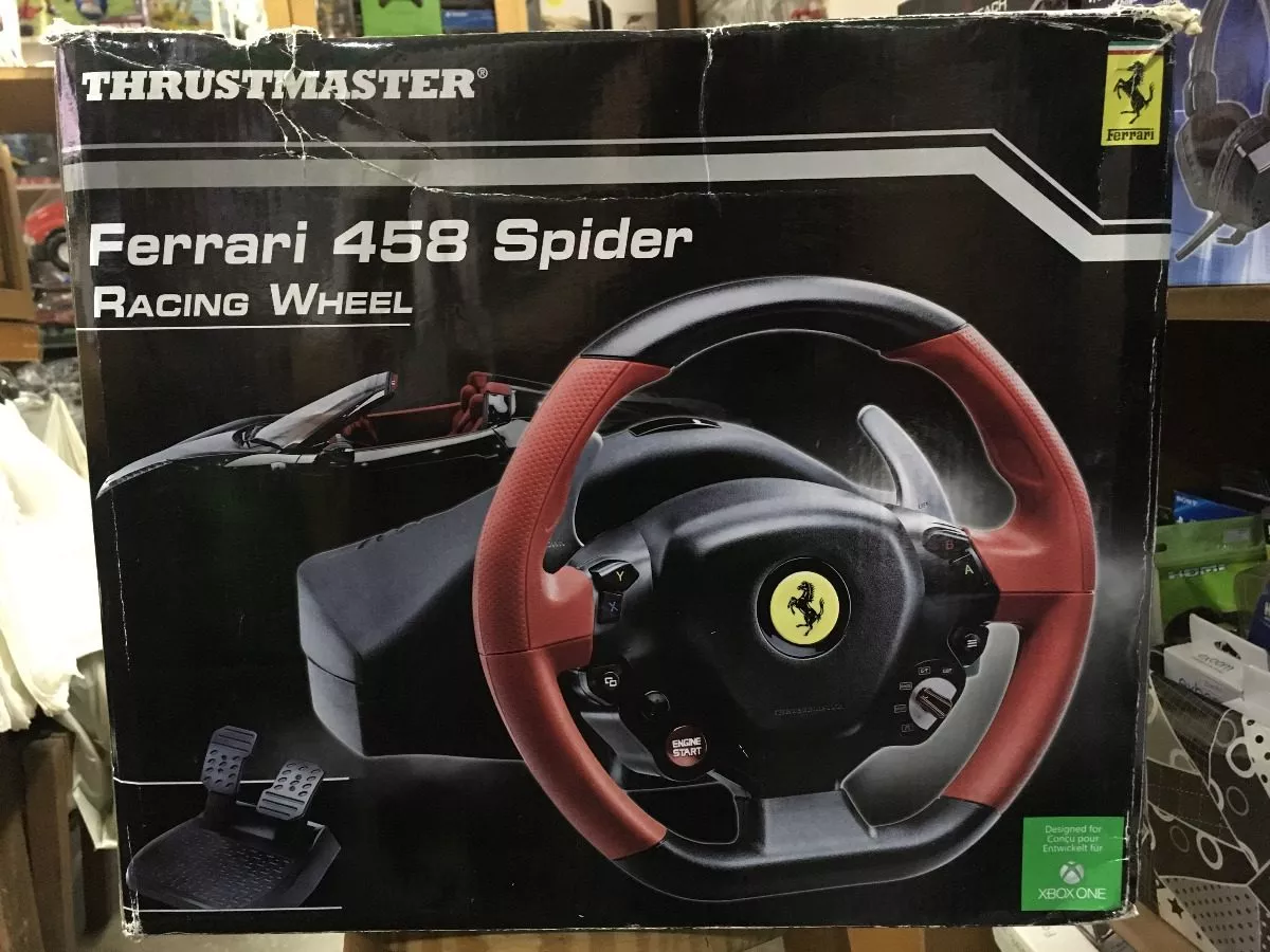 Volante Thrustmaster Ferrari 458 Spider Racing Wheel Xbox On R 70000
