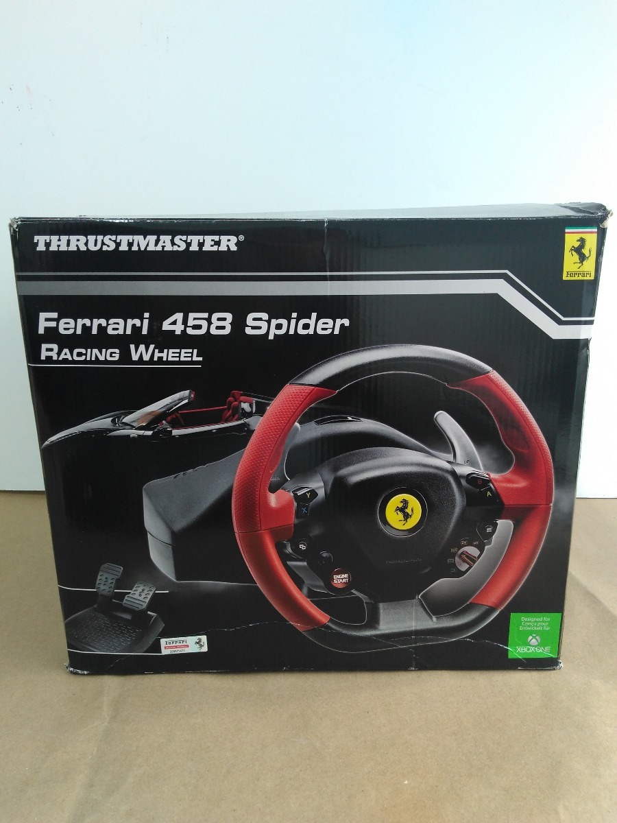 Volante Thrustmaster Ferrari 458 Spider Xbox One Ferra01