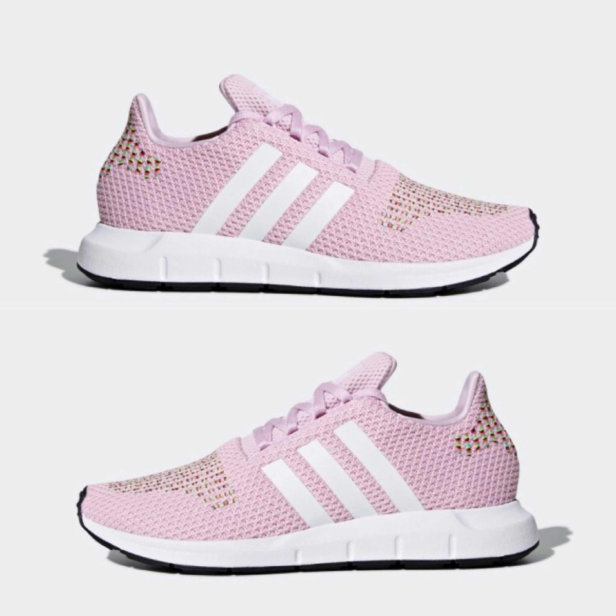 tenis adidas rosa pastel