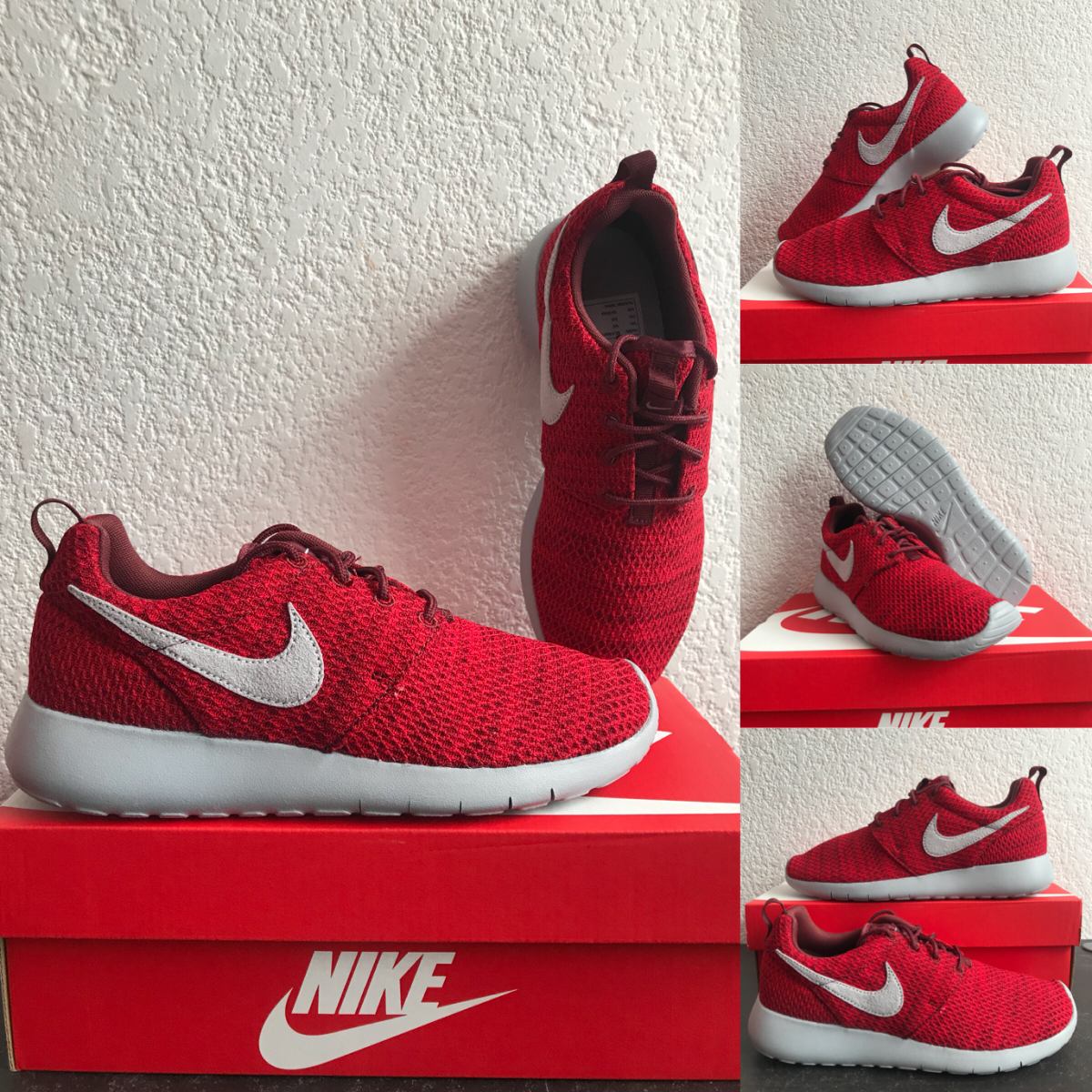 zapatos nike rojos de mujer