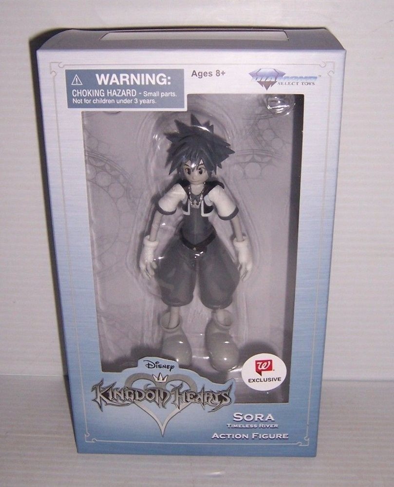 Disney Kingdom Hearts Sora Action Figure Timeless River Diamond Select Toys