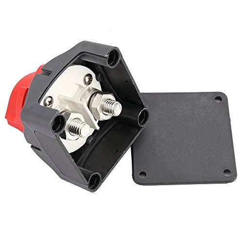 Interruptor de bater/ía Master Isolator interruptor de desconexi/ón de encendido//apagado para RV bater/ía barco marino coche veh/ículo impermeable