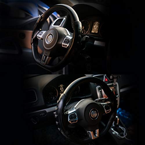 Webetop Car Steering Wheel Cover Universal Black