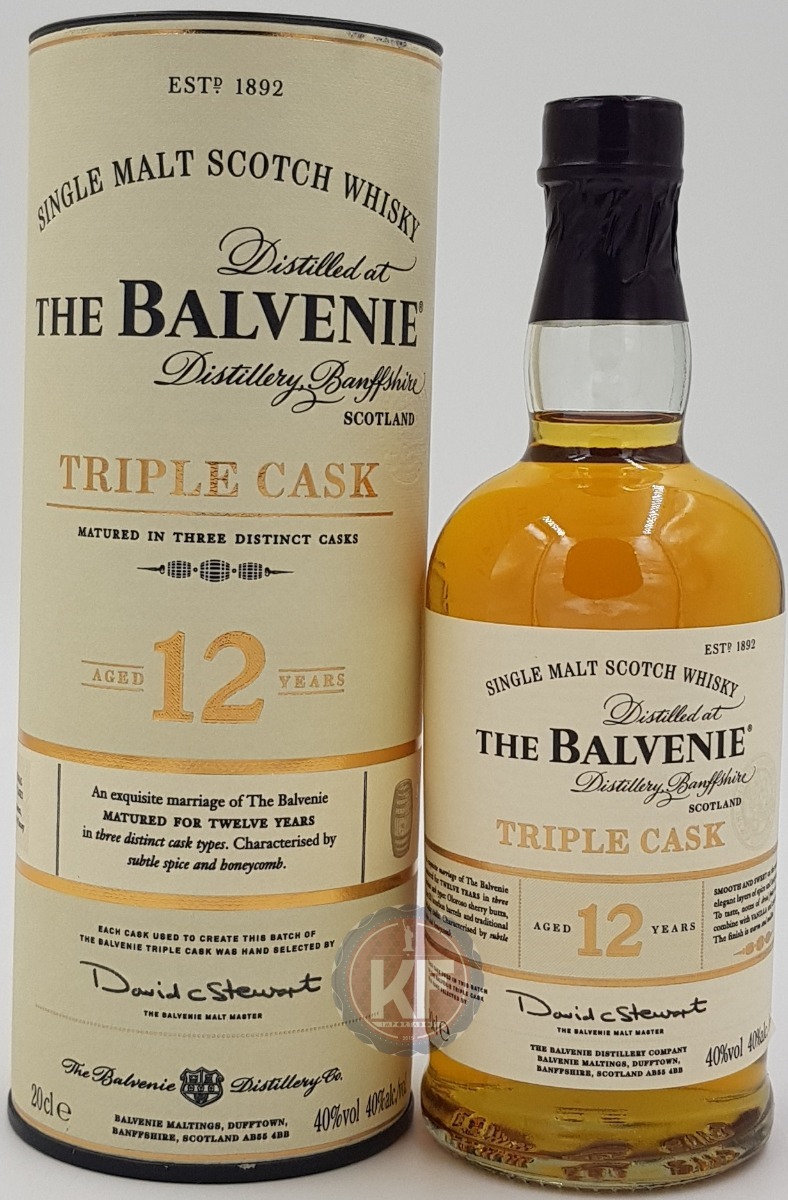 Balvenie triple cask 12-årig single malt