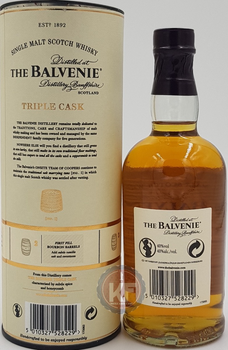 Balvenie single malt triple cask