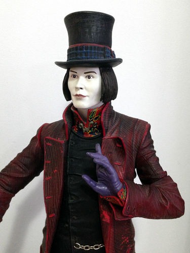 Willy Wonka Johnny Depp - Neca - Charlie Fabrica Chocolate ...