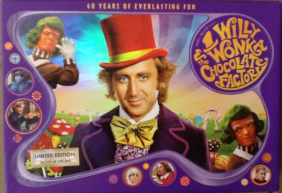 Willy Wonka Y La Fabrica De Chocolate 40 Anniversary - $ 700.00 en