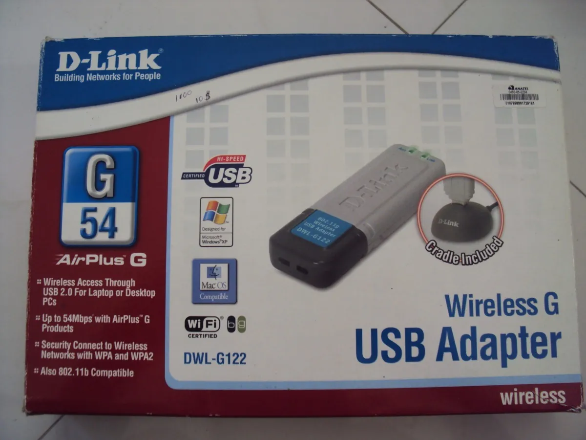 D-LINK G DWL-G122 DRIVER DOWNLOAD FREE D-LINK G DWL-G122 DRIVERS WINDOWS 7