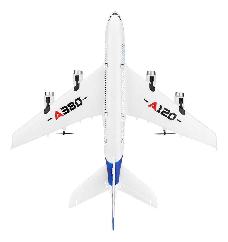 xk a120 airbus a380 3ch 2.4 ghz