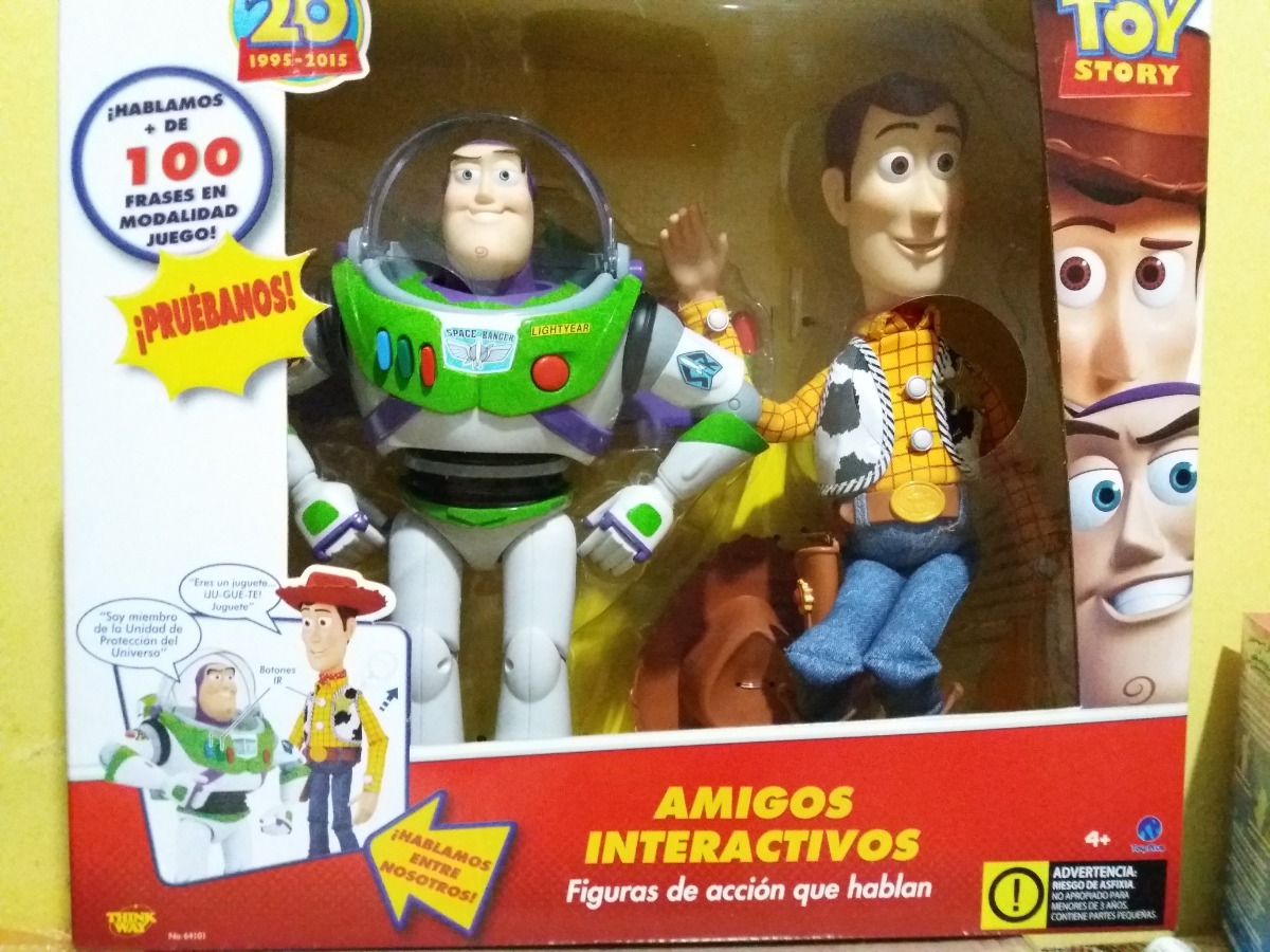 Woody Y Buzz Lightyear Toy Story Amigos Interactivos - S/ 499,00 en Mercado Libre
