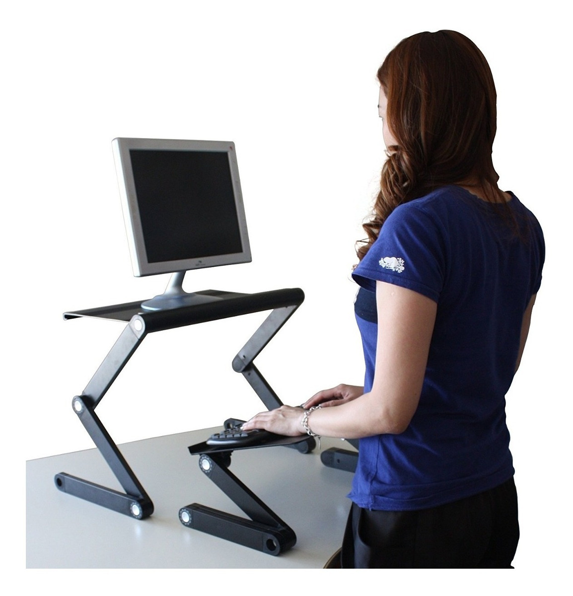 Workez Standing Desk Conversion Kit Adjustable Ergonomic U S