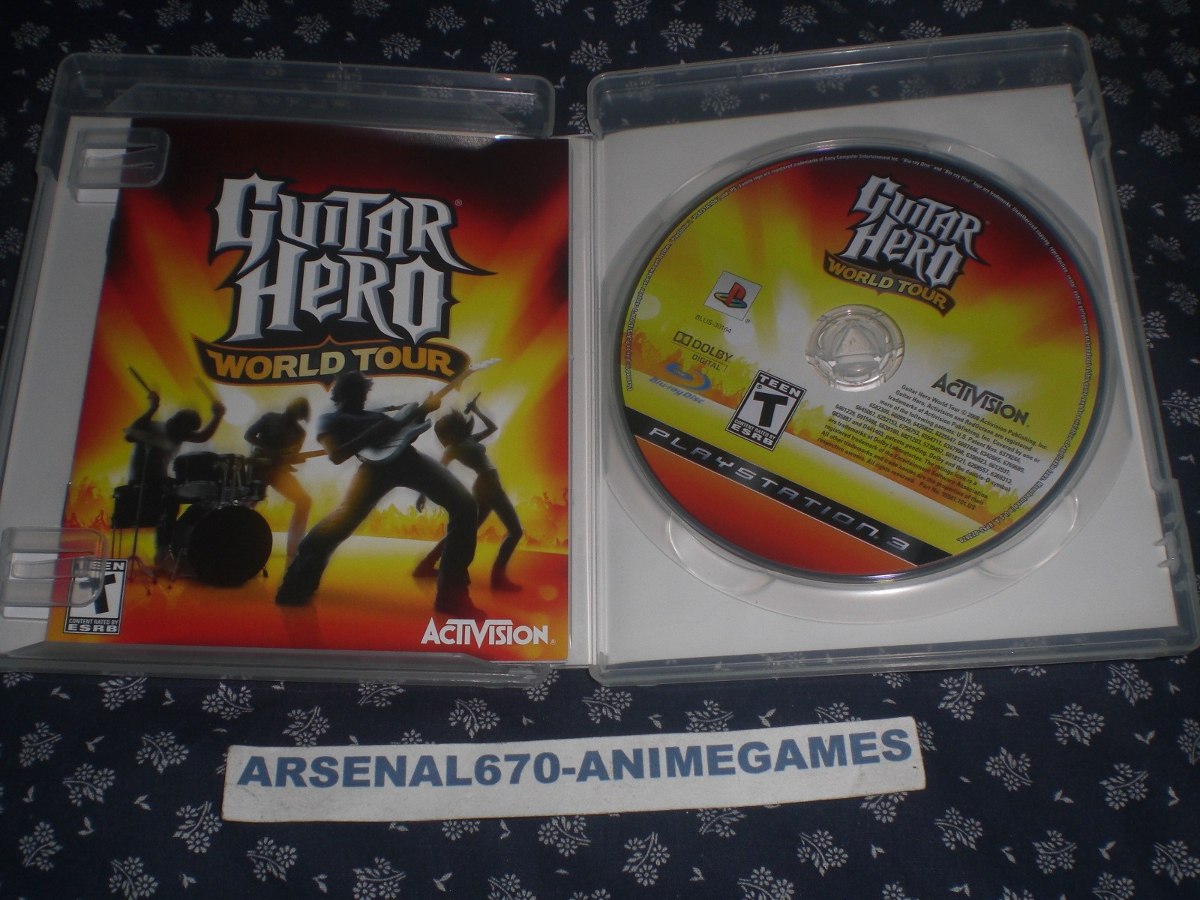 guitar hero world tour guitar pc ps3 guitar hero world tour guitar pc ps3