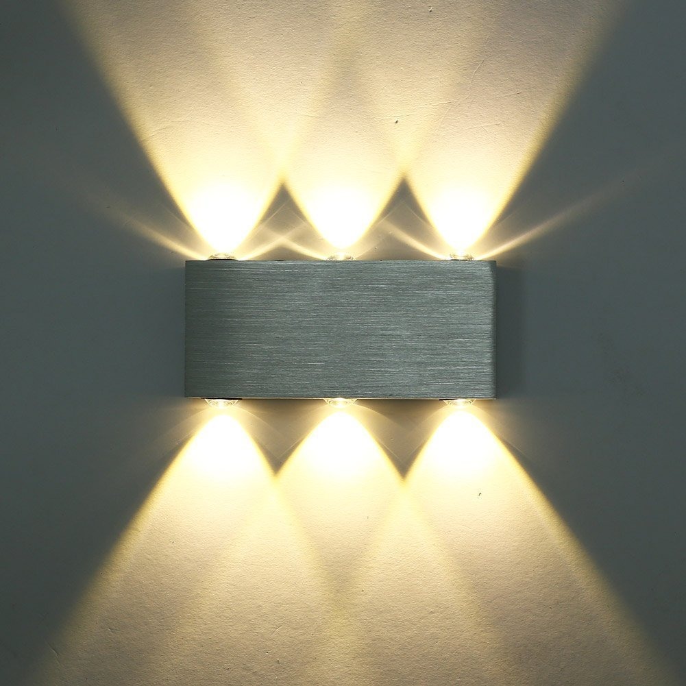 X Sunshine Modern Wall Lamp 6w 6 Led Spot Light Sconce