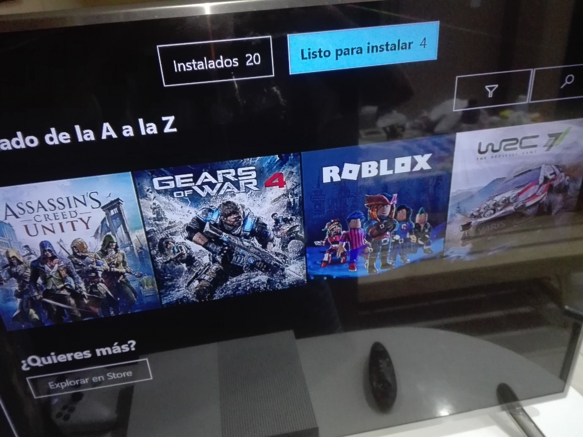 Xbox One S 25 Juegos 1tb - como instalar o descargar roblox para xbox one