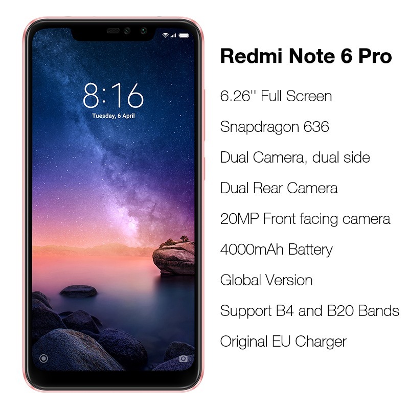 Xiaomi redmi note 6 pro mercado livre