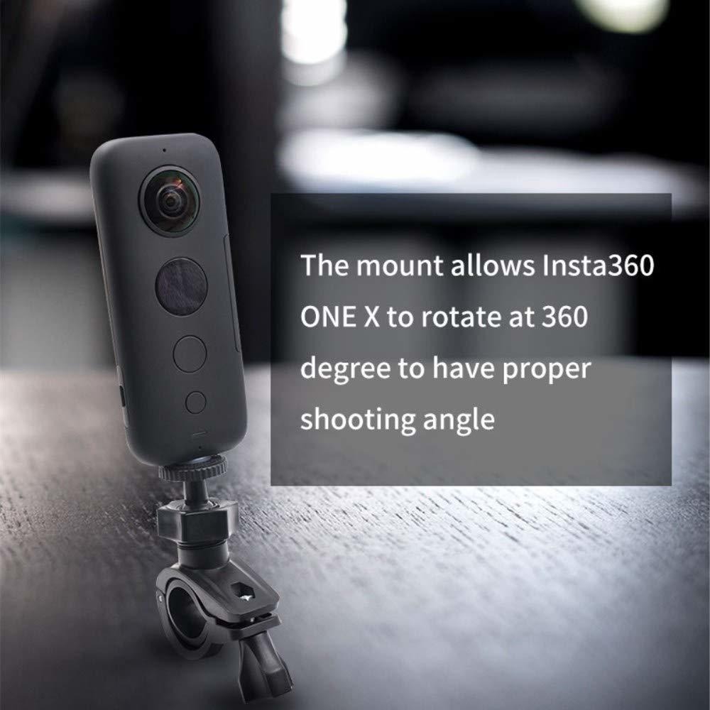 360 ° de rotación de la bicicleta Mount Soporte Soporte Para Insta 360 One X//EVO Acción Cámara