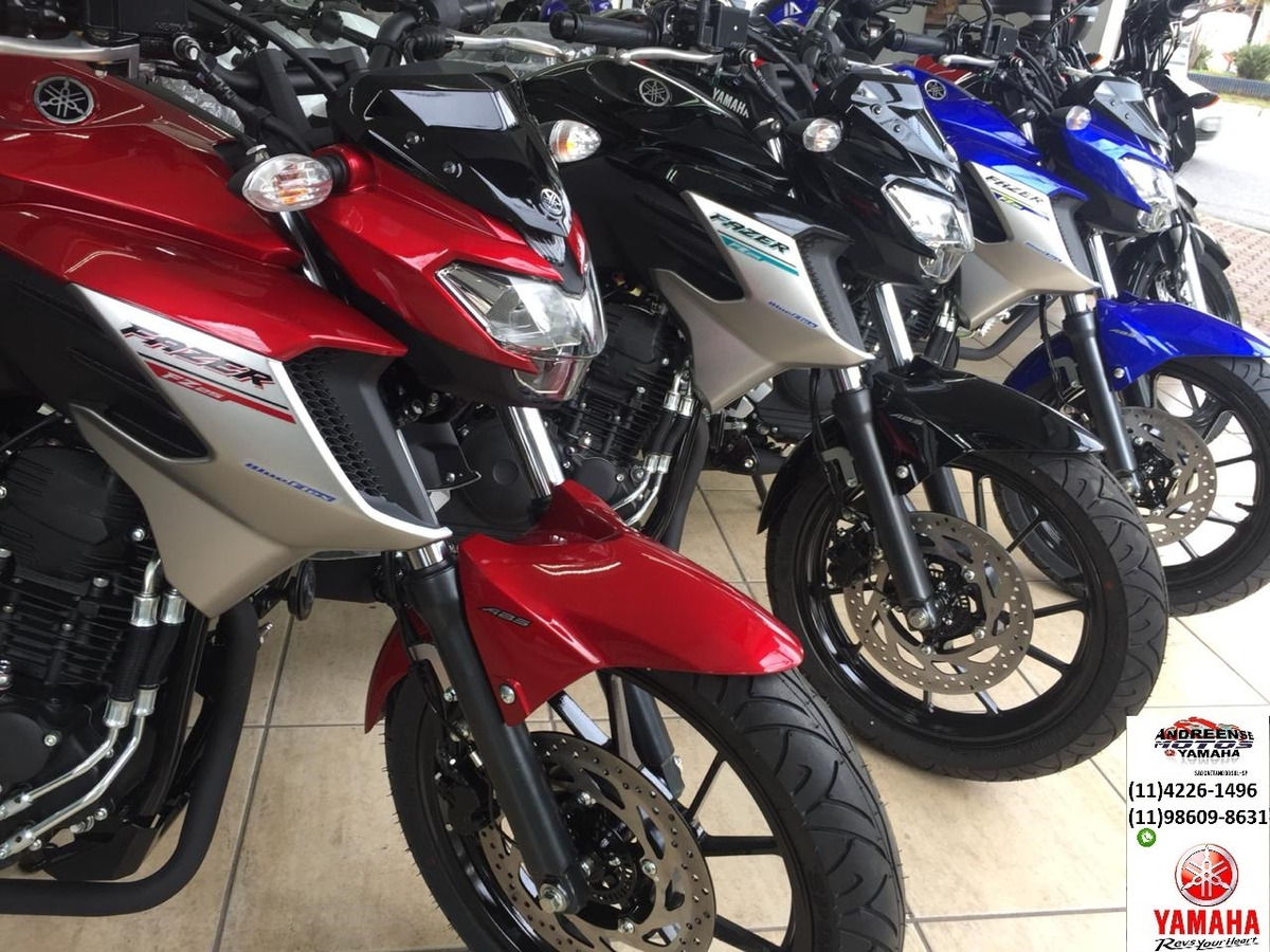 Yamaha Nova Fz25 Fazer 250 Abs 2022 Sem Entrada R 