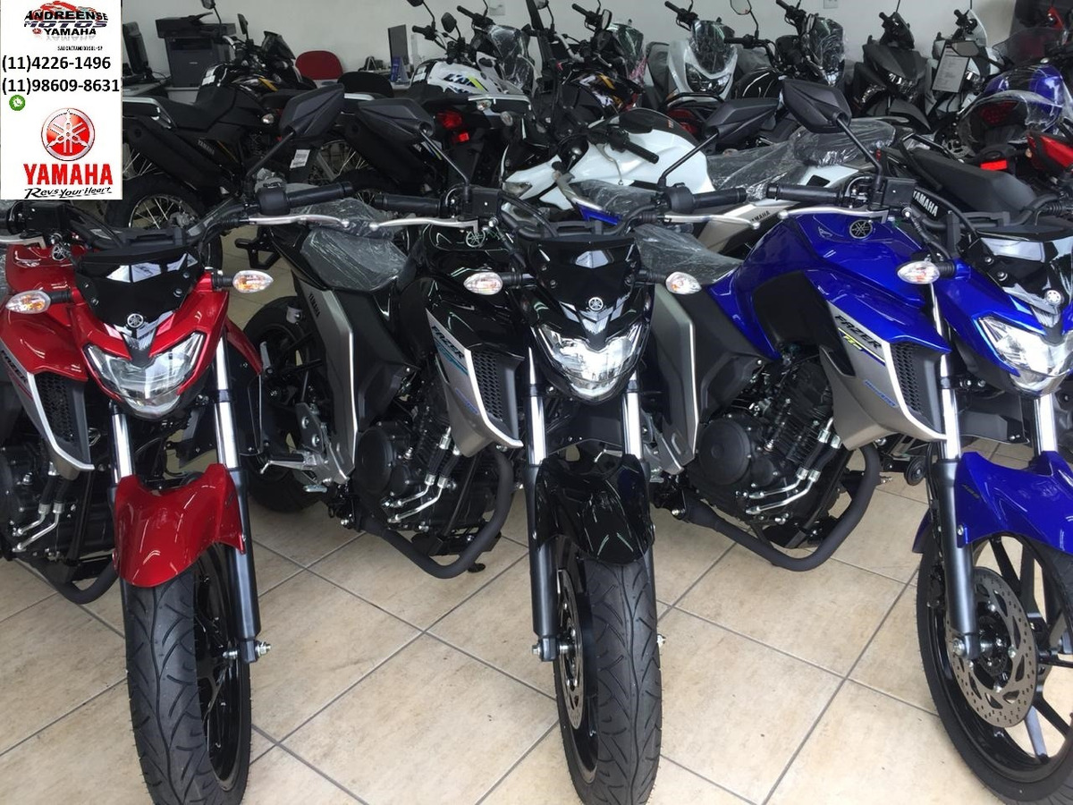 Yamaha Nova Fz25 Fazer 250 Abs 2022 Sem Entrada R 