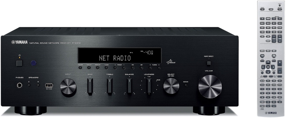 Yamaha® R-n500 Network Receiver Airplay Dlna Apps 80 Watts - $ 10,990.