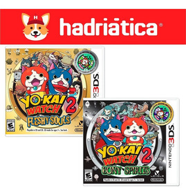 Yo Kai Watch 2 Fleshy Souls O Bony Spirits 3ds Hadriatica - how to get the badge in the roblox anthem game