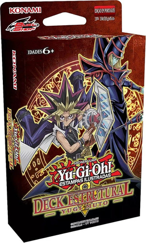 Yu Gi Oh Deck Estrutural Yugi Muto Português Konami R 6490 Em 