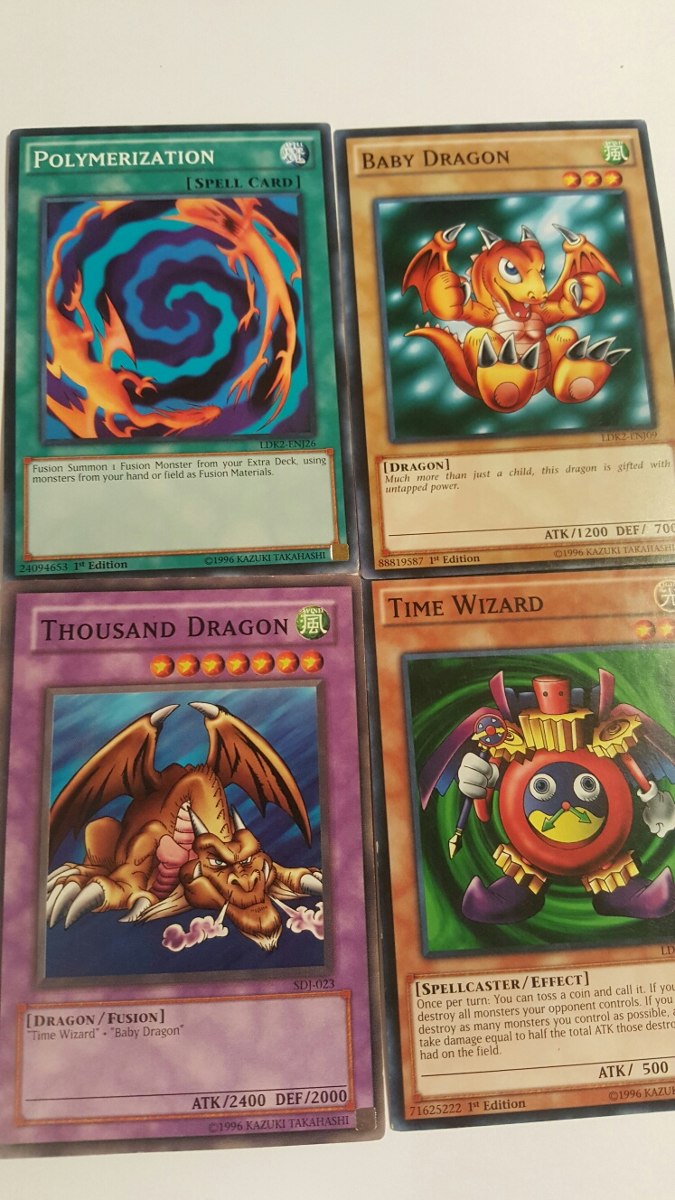 Yugioh Dragón Milenario, Bebé Dragón, Polimerizacion 