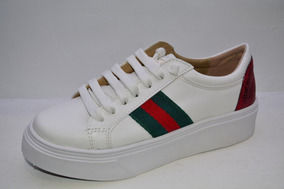 Zapatilla Con Plataforma De Dama Modelo Gucci Eres Bella