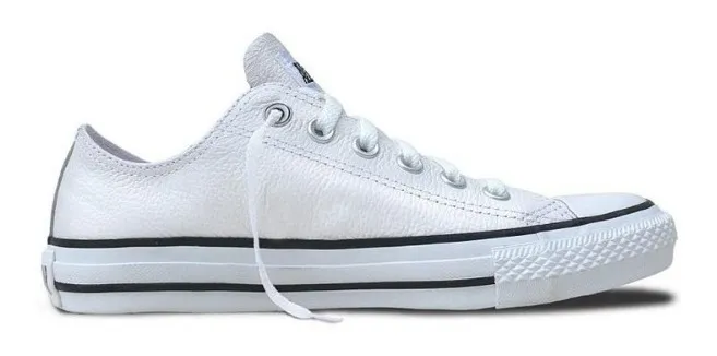 converse chuck taylor cuero blancas