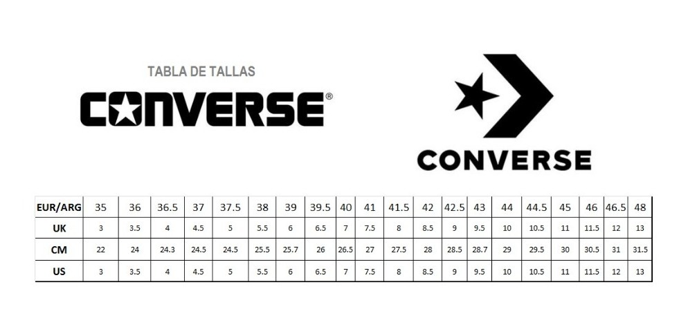 Permanente Vadear estación de televisión Guia De Tallas Converse Bebe Discount - deportesinc.com 1688210963