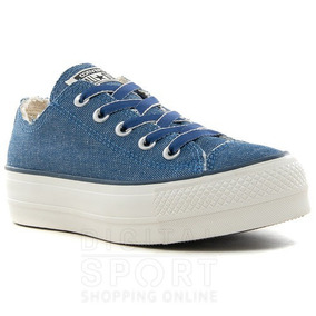 converse plataforma jeans