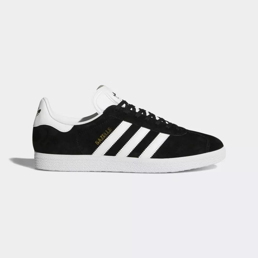 ESPACIOMUSICAL-HF | Zapatilla Hombre adidas Originals Gazelle Negras Us 9,5  - $ 42.900