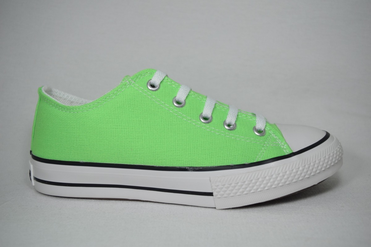 converse verde fluo