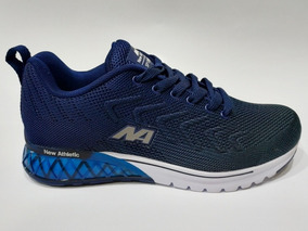 Zapatilla Mujer Importada New Athletic 100% Original Azul Zapatilla Mujer Importada New Athletic 100% Original Azul