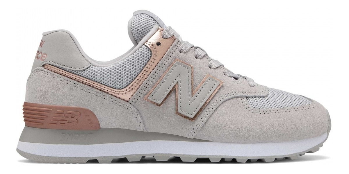 new balance 574 mujer gris