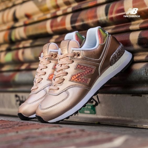 new balance glitter punk rose gold