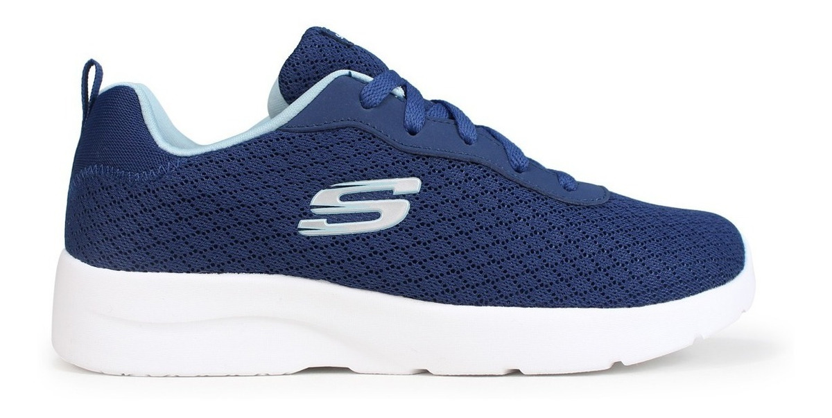 zapatillas azules skechers