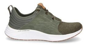 skechers lace up mujer verdes