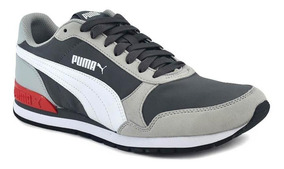 zapatillas puma grises hombre