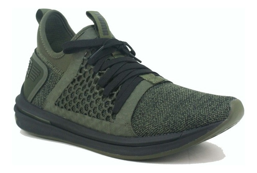 Zapatilla Puma Ignite Limitless Verde Oliva Hombre Deporfan Zapatilla Puma Ignite Limitless Verde Oliva Hombre Deporfan