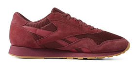 reebok classic nylon hombre marron