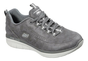 skechers synergy mujer rojas