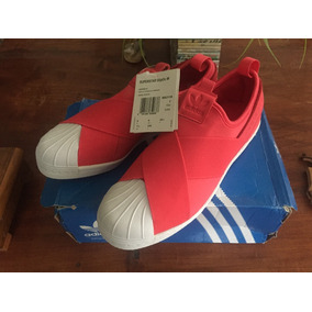 adidas slip on rojas