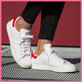 stan smith rojas mujer