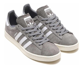 adidas campus gris hombre