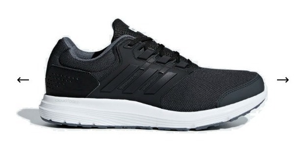 Zapatillas adidas Galaxy 4m Negro ,hombre Nuevo Original Zapatillas adidas Galaxy 4m Negro ,hombre Nuevo Original